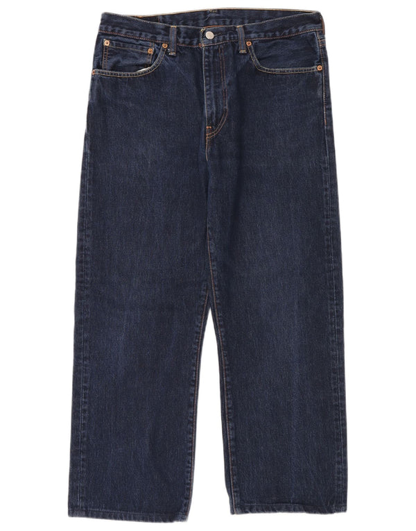 Мужские прямые джинсы LEVI'S 751 W34 L28 Темно-синие, хлопок