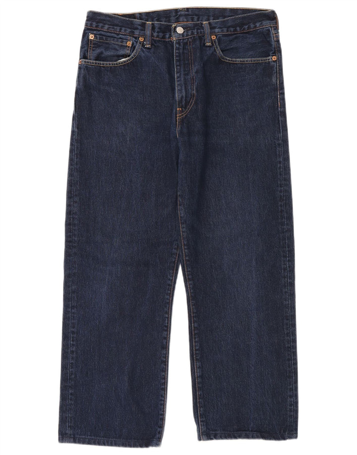 Мужские прямые джинсы LEVI'S 751 W34 L28 Темно-синие, хлопок