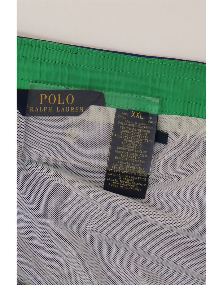 Мужские шорты для плавания Polo Ralph Lauren 2XL, синие, нейлон