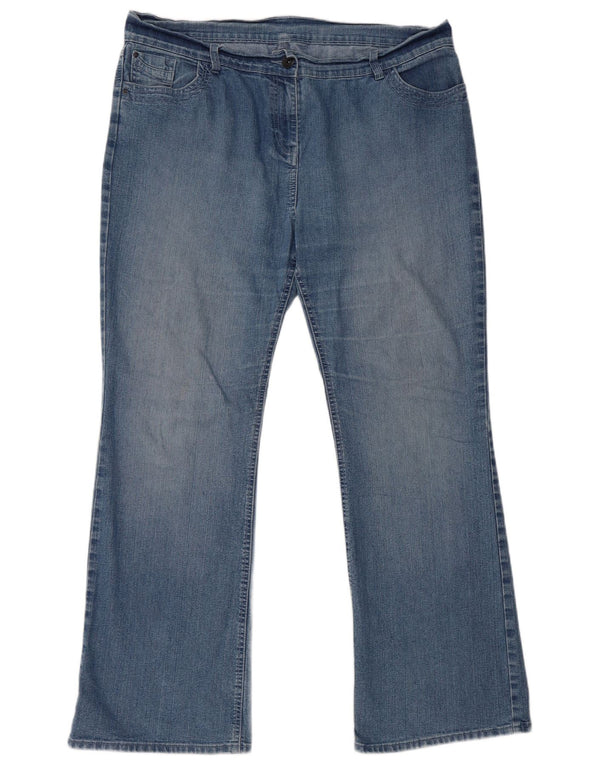 Женские джинсы Bootcut Marks & Spencer UK 18 XL W38 L30 синие, хлопок