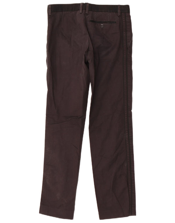 DOLCE & GABBANA Женские прямые брюки чинос IT 46 Large W32 L32 Черный