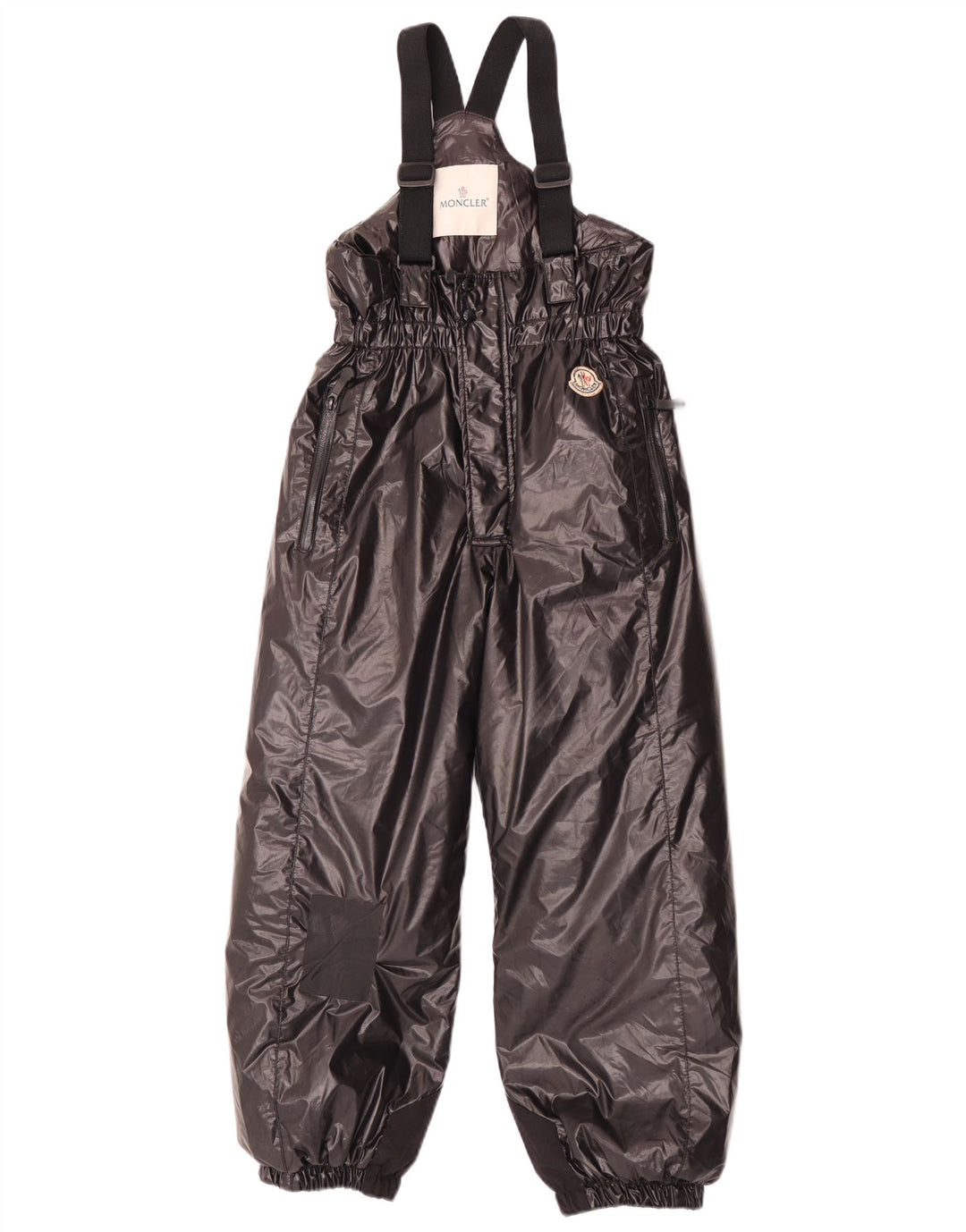Moncler Комбинезон для мальчиков Лыжные брюки 9-10 лет Черный Полиамид Зима