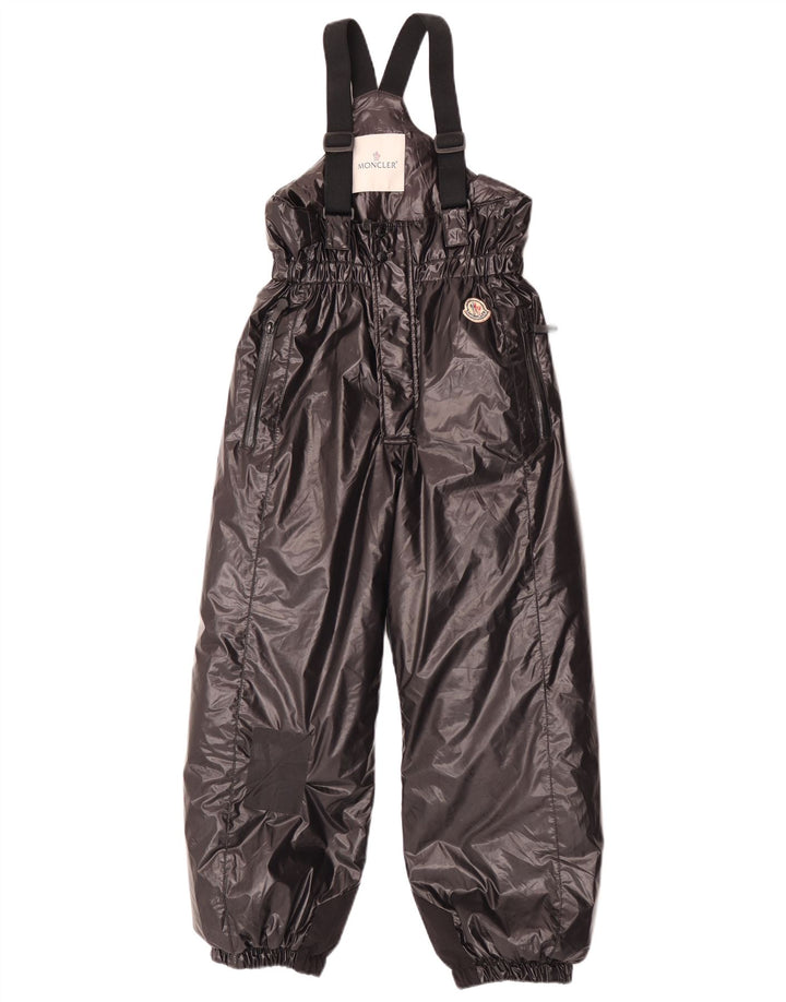 Moncler Комбинезон для мальчиков Лыжные брюки 9-10 лет Черный Полиамид Зима