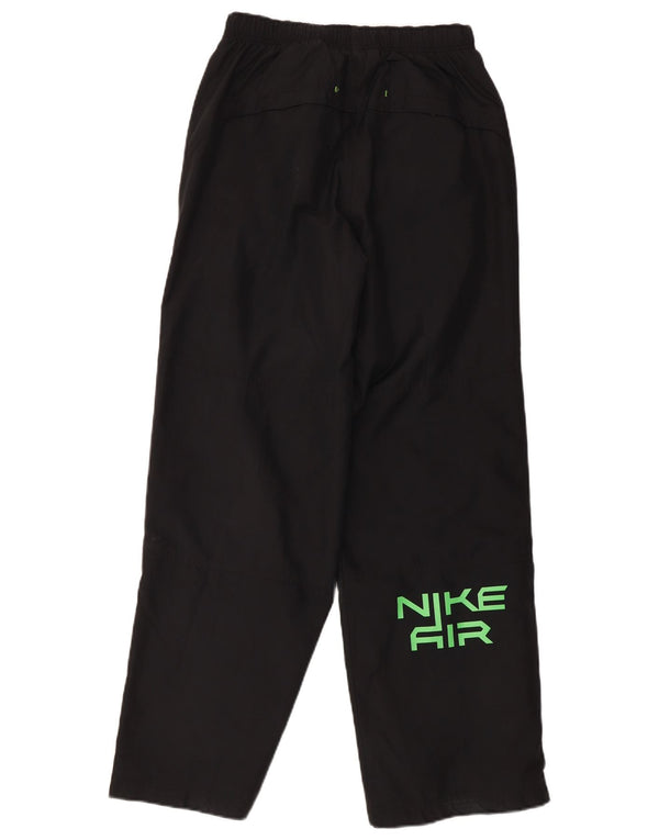 Спортивные брюки Nike для девочек с графическим рисунком, 12–13 лет, большой размер, черный полиэстер