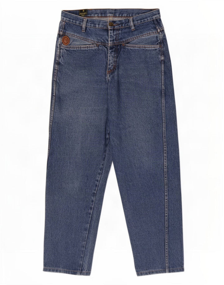 Женские зауженные джинсы Trussardi W30 L29 синие