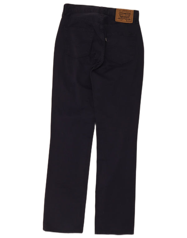 Мужские прямые брюки карго Levi's 495 W29 L32 темно-синие, хлопок