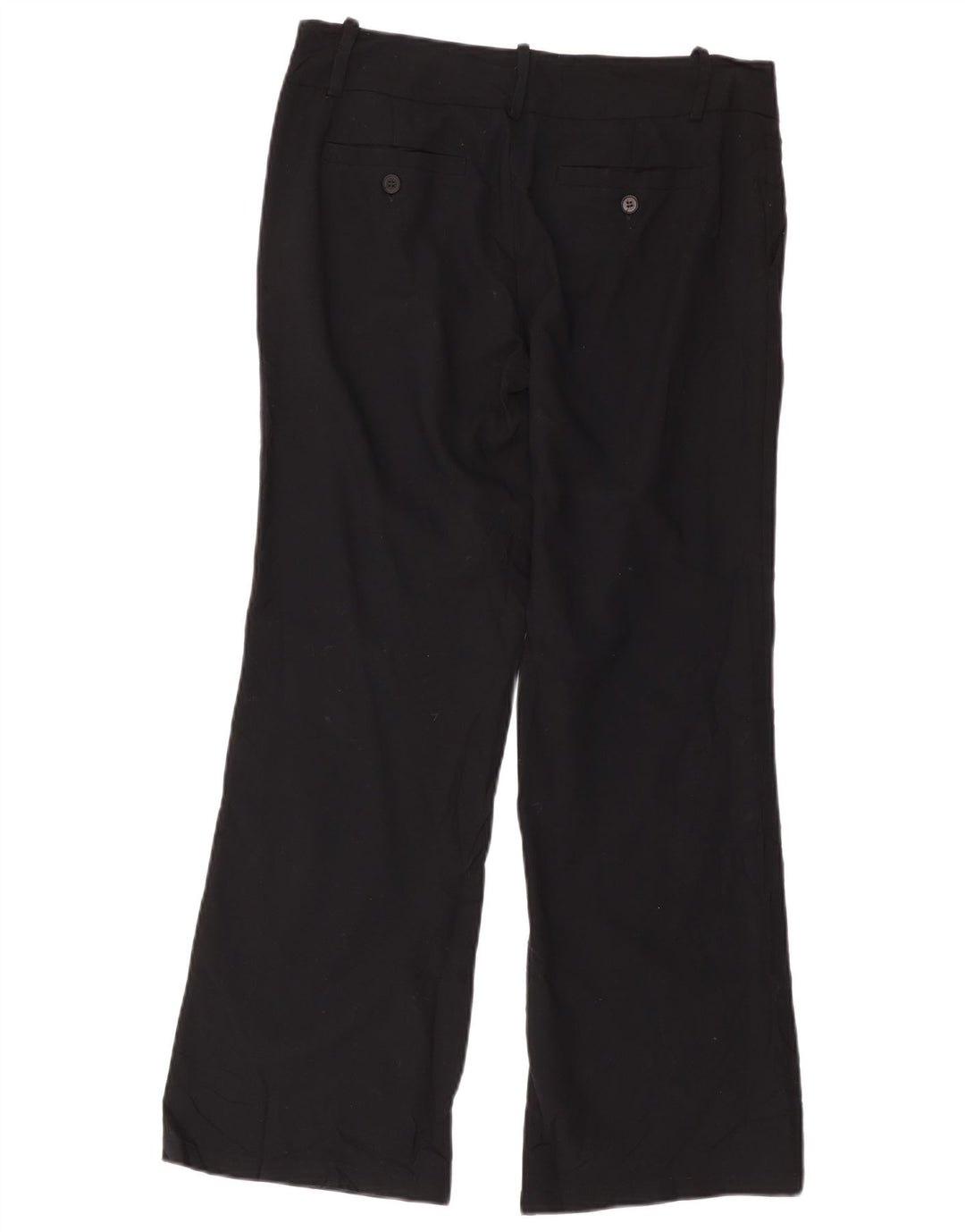 Женские брюки чинос Zara Bootcut EU 40 Medium W30 L28, черный полиэстер