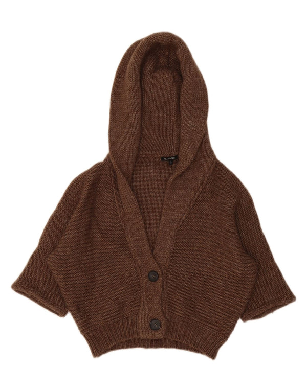 Женский кардиган с рукавом 3/4 Massimo Dutti UK 10, маленький коричневый
