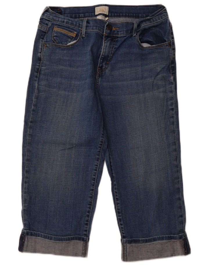 Женские джинсы-капри LEVI'S 515 США 8, средние W28 L19, синие, хлопок