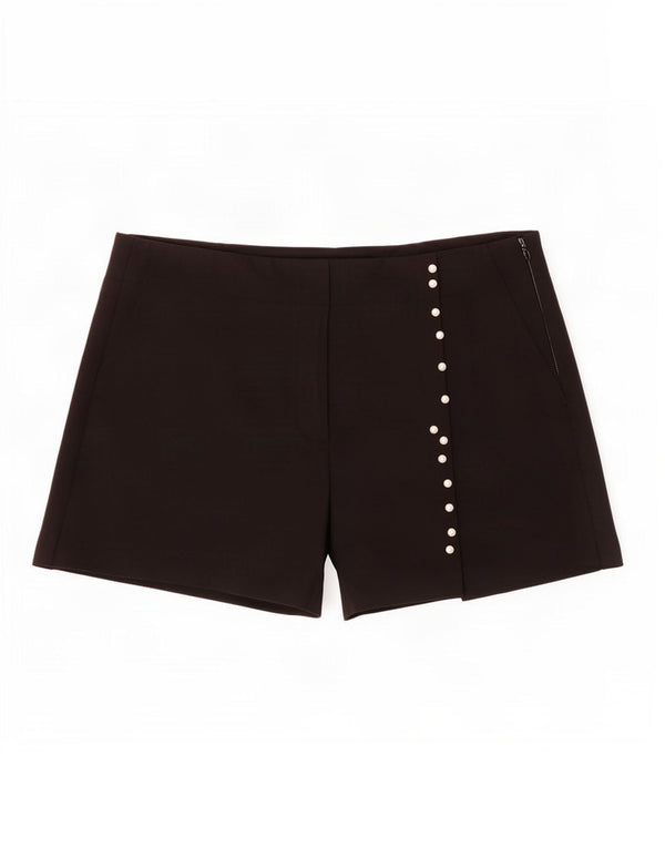 Мужские повседневные шорты Zara W30, черные, полиэстер, большие размеры
