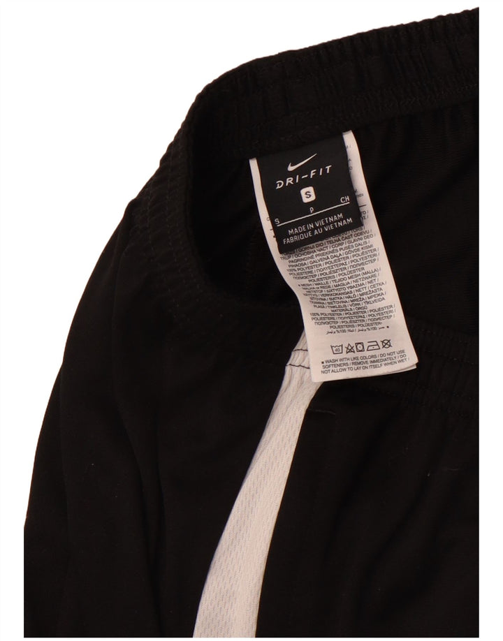 Мужские спортивные брюки NIKE Dri Fit, маленькие черные полиэстер с цветными блоками