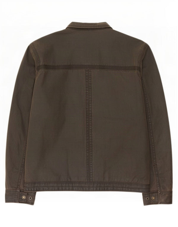 Мужская куртка из вощеного хлопка Marks & Spencer North Coast UK 42 XL коричневая