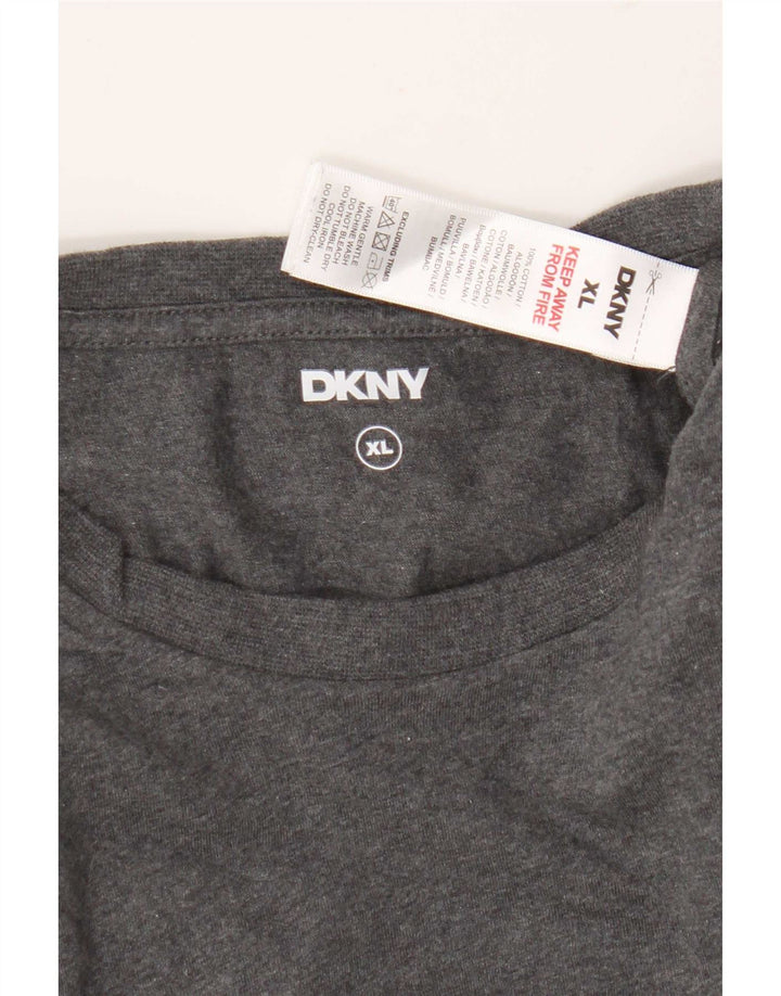 Мужская футболка Dkny Top XL Серая, хлопок