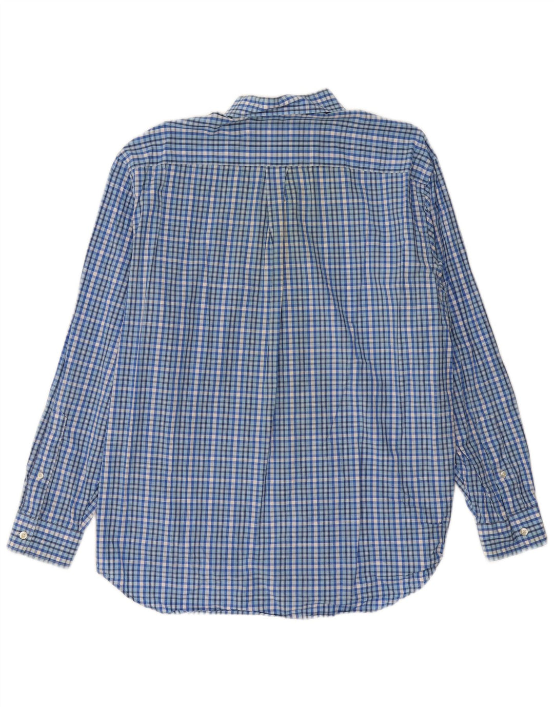 Мужская рубашка VINEYARD VINES, большая синяя клетка, хлопок