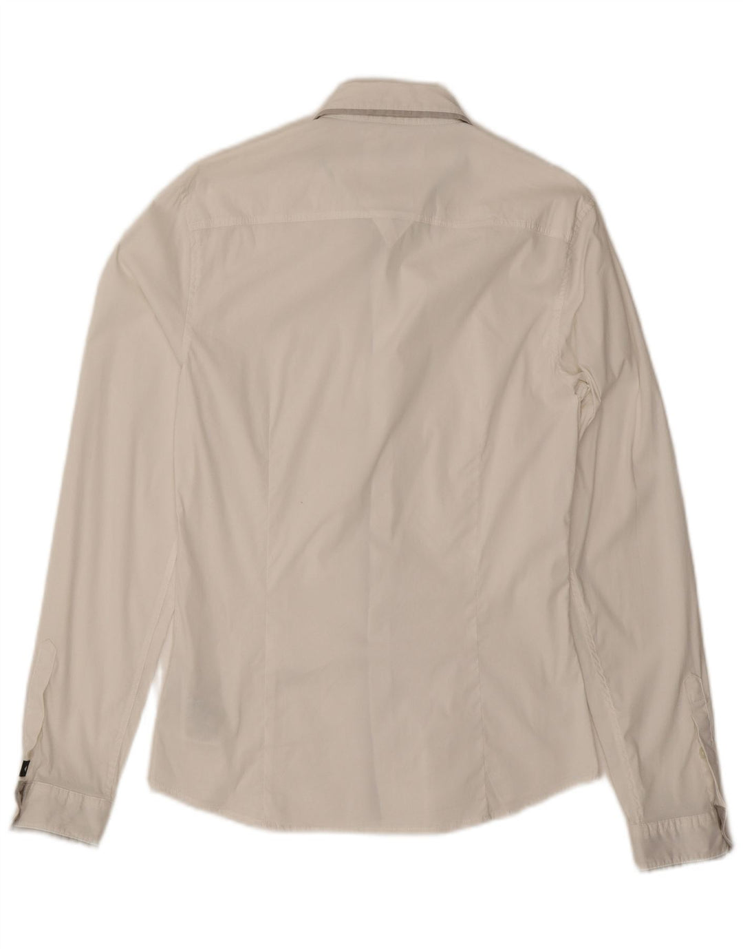 Мужская рубашка узкого кроя GUESS, маленький белый хлопок