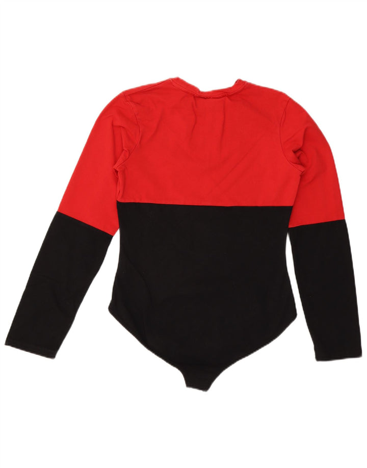 Женское боди FILA с графическим рисунком UK 14, большой разноцветный цветной блок