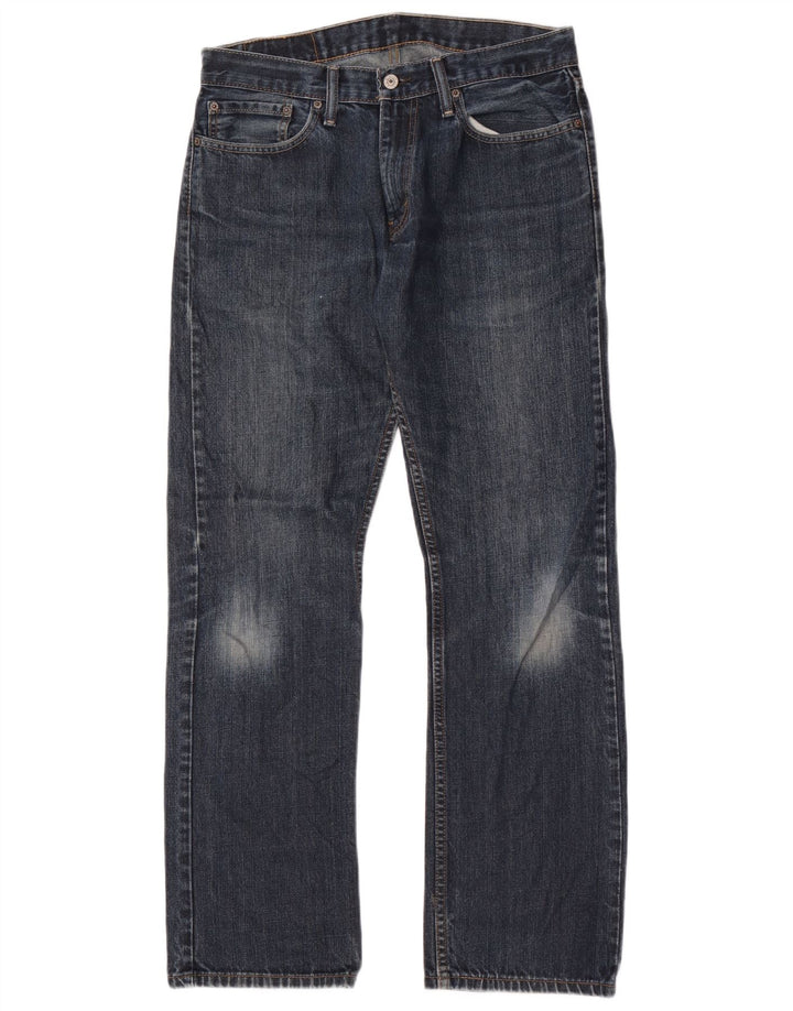 Мужские прямые джинсы Levi's 514 W32 L32 синие, хлопок