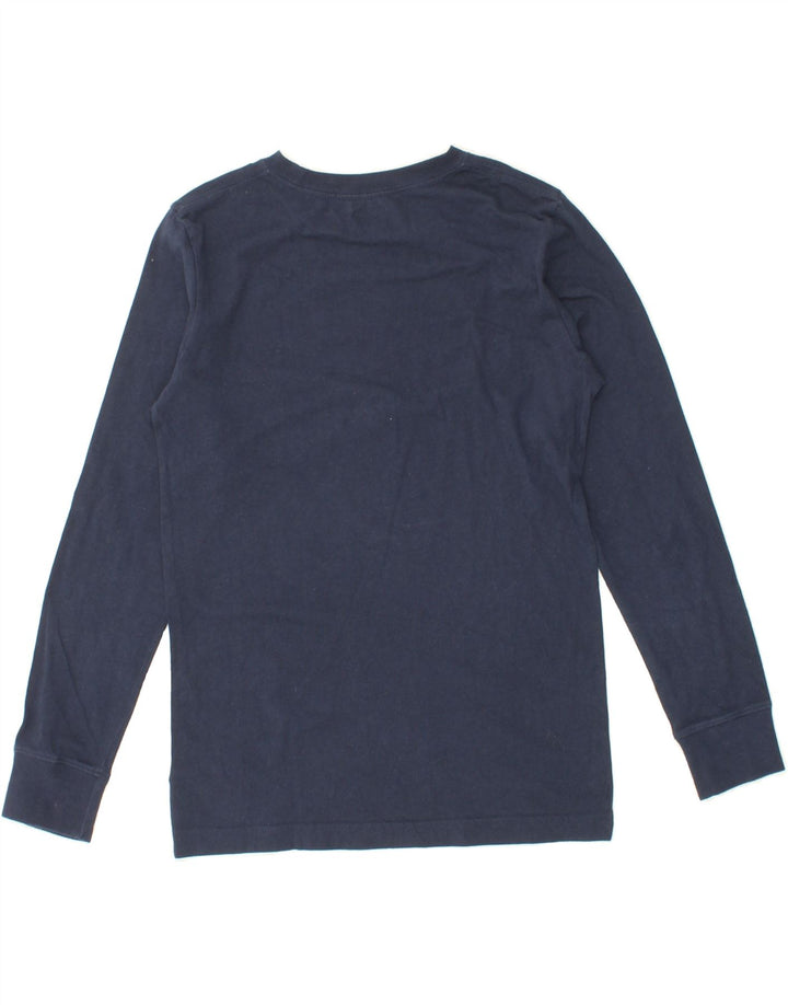 LEVI'S Boys Graphic Top Long Sleeve 15-16 Years Navy Blue Cotton Vintage Levi's and Second-Hand Levi's from Messina Hembry 
