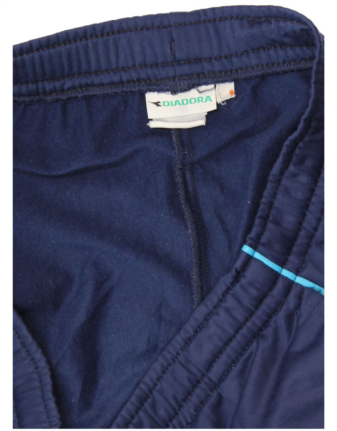 Брюки мужские спортивные Diadora большие темно-синие