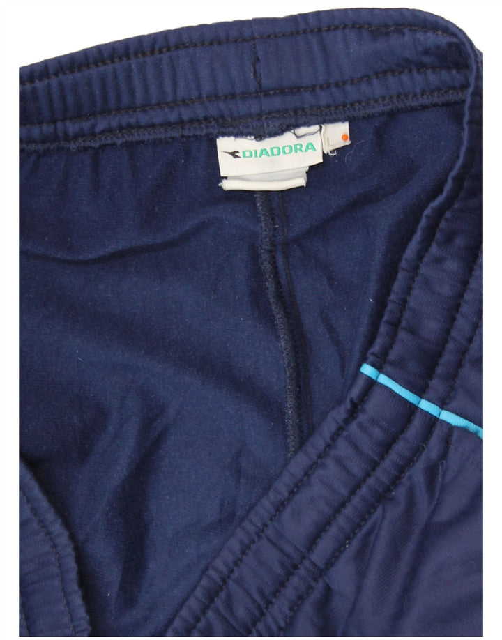Брюки мужские спортивные Diadora большие темно-синие