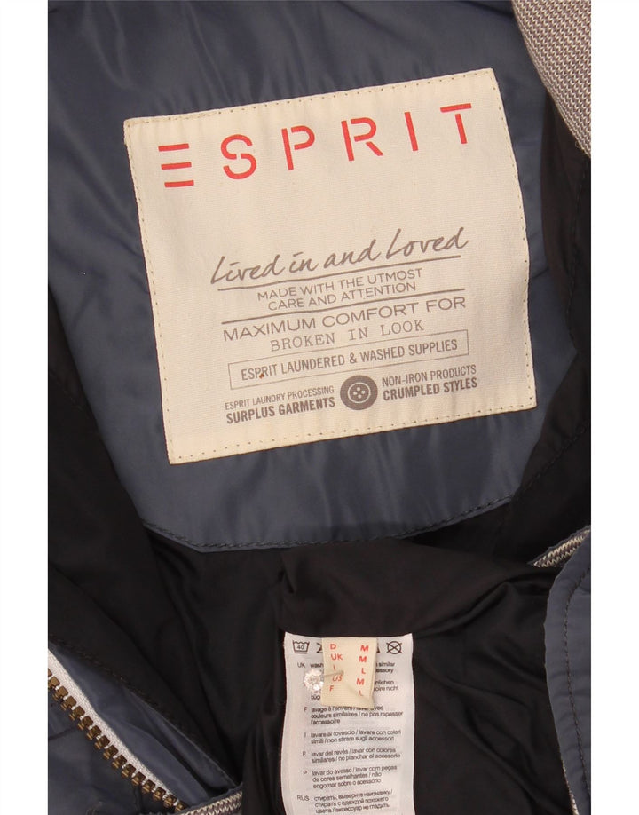 Мужская куртка Esprit UK 38 средний синий полиамид