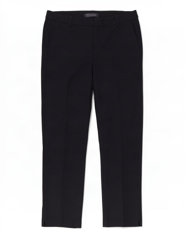 Женские прямые костюмные брюки Marks & Spencer UK 14, большие W34 L27, темно-синие