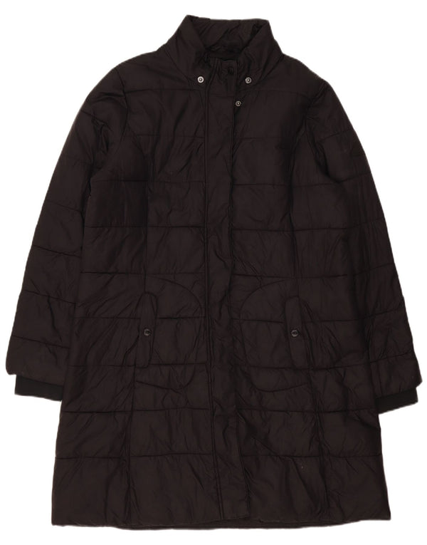 Женское стеганое пальто Barbour UK 16, большое черное