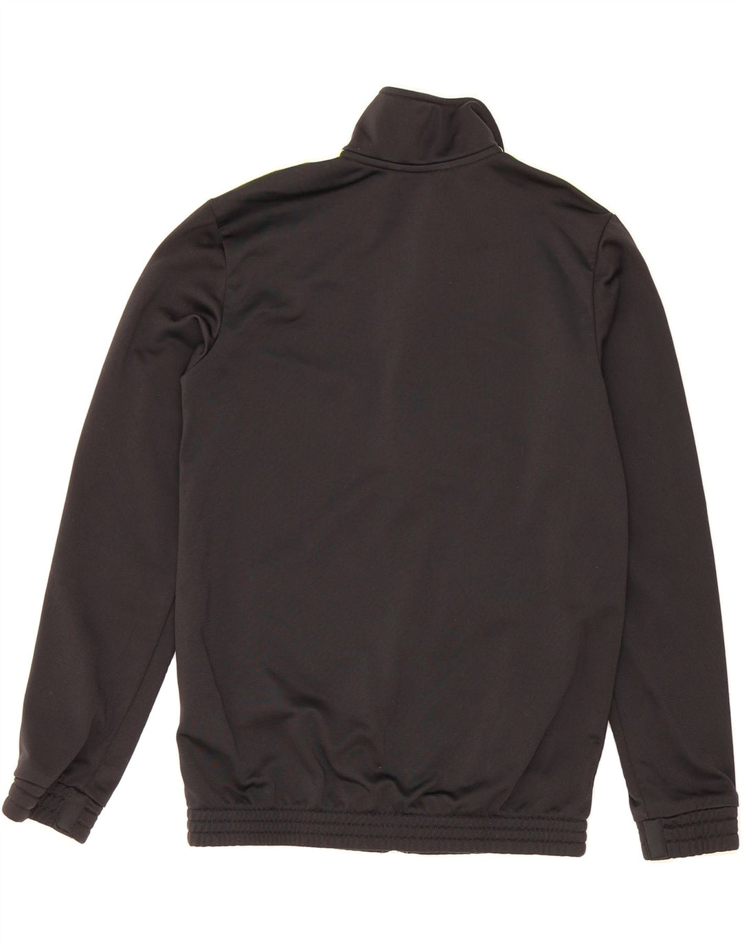ADIDAS Boys Tracksuit Top Jacket 11-12 Years Black Colourblock Polyester Vintage Adidas and Second-Hand Adidas from Messina Hembry 