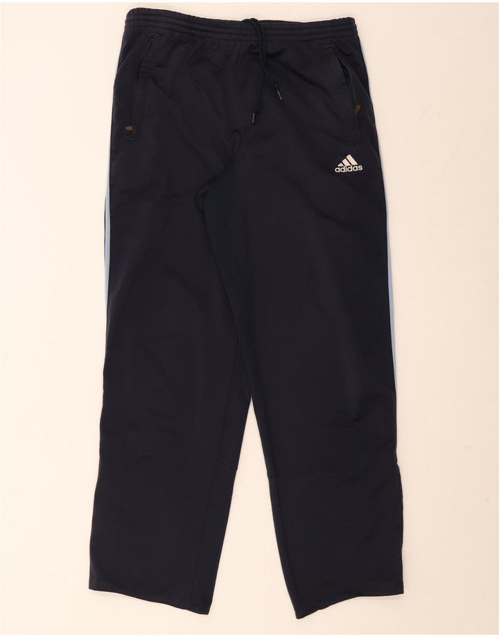 Мужские спортивные брюки ADIDAS, большие темно-синие, полиэстер