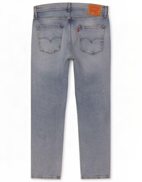 Мужские зауженные джинсы Levi's 502 W36 L30 синие, хлопок