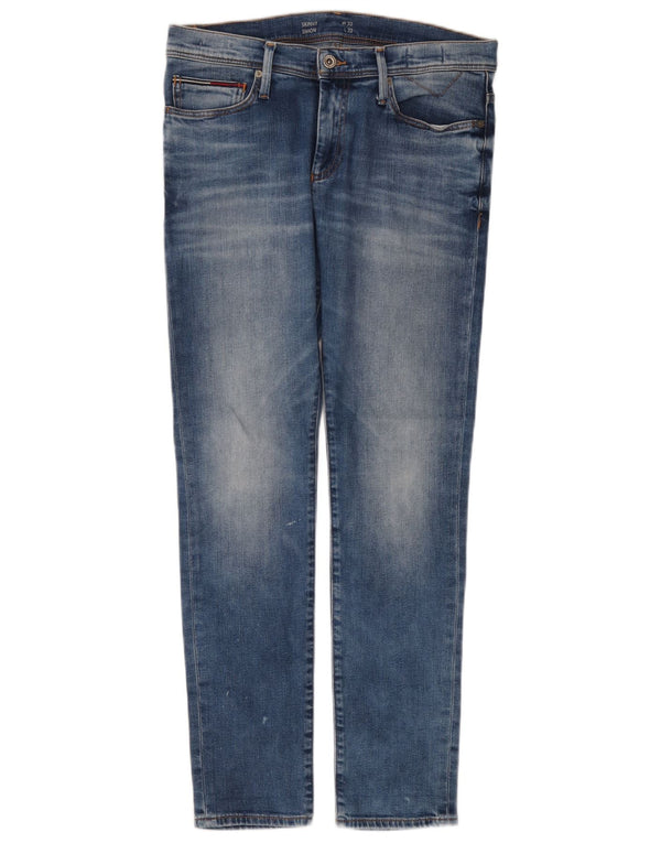 Мужские джинсы скинни Tommy Hilfiger Simon W33 L32, синий хлопок