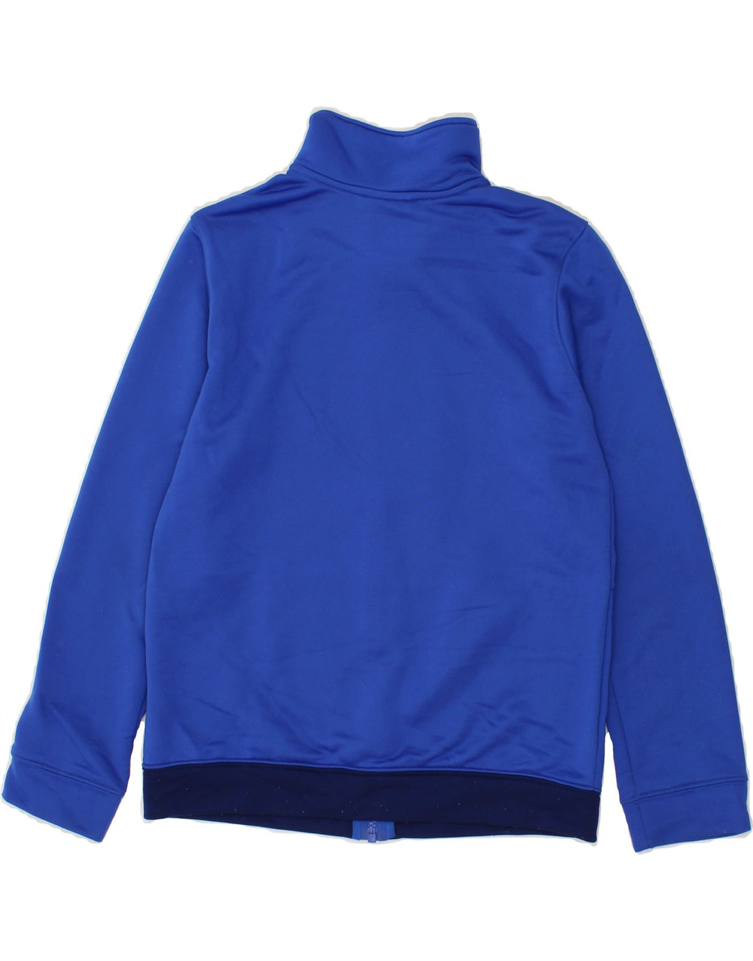 NIKE Boys Tracksuit Top Jacket 12-13 Years Large Blue Colourblock Vintage Nike and Second-Hand Nike from Messina Hembry 