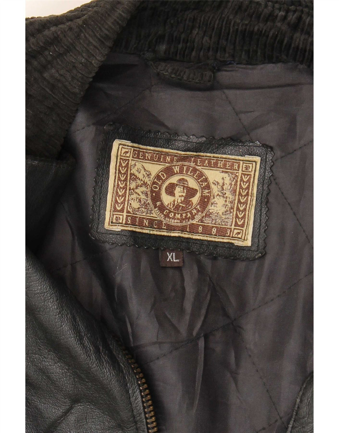 Винтажное мужское кожаное пальто UK 42 XL, черное