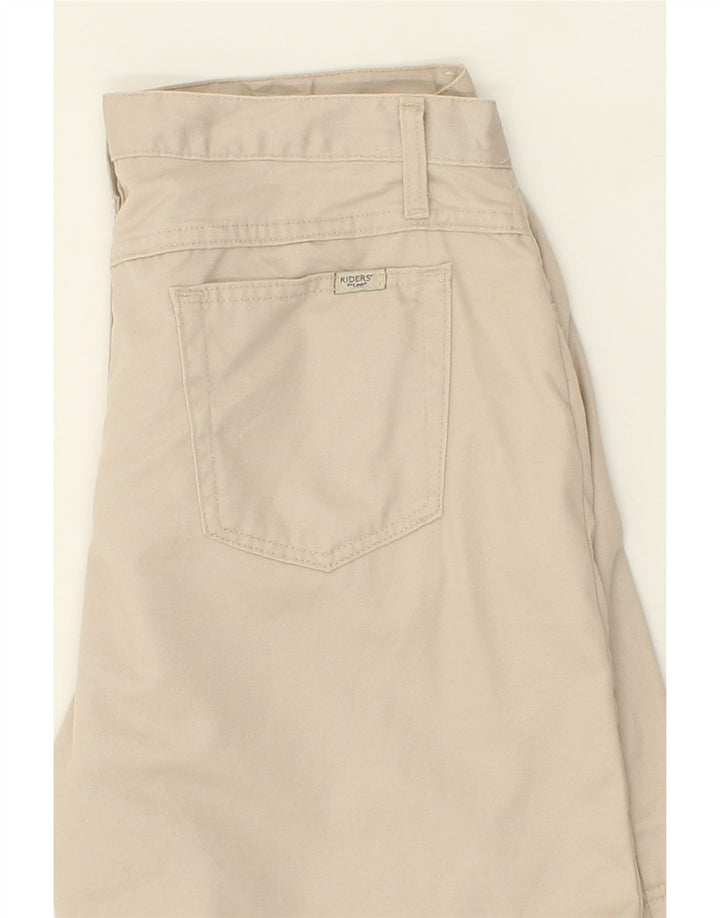 LEE Womens Casual Shorts US 14 Large W34 Beige Cotton Vintage Lee and Second-Hand Lee from Messina Hembry 