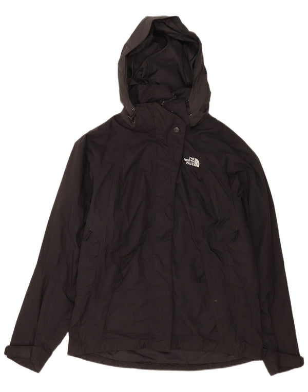 Женская ветровка с капюшоном The North Face UK 14, средний черный нейлон