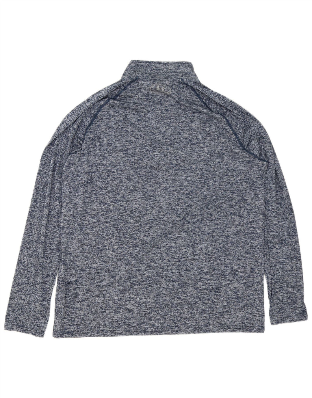 Мужской пуловер спортивный костюм Under Armour Heat Gear, большой синий в крапинку
