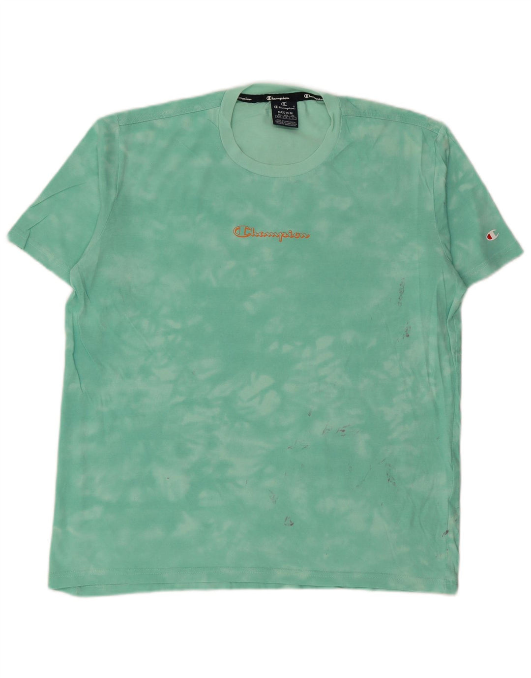 Мужская футболка CHAMPION Top Medium Green Tie Dye