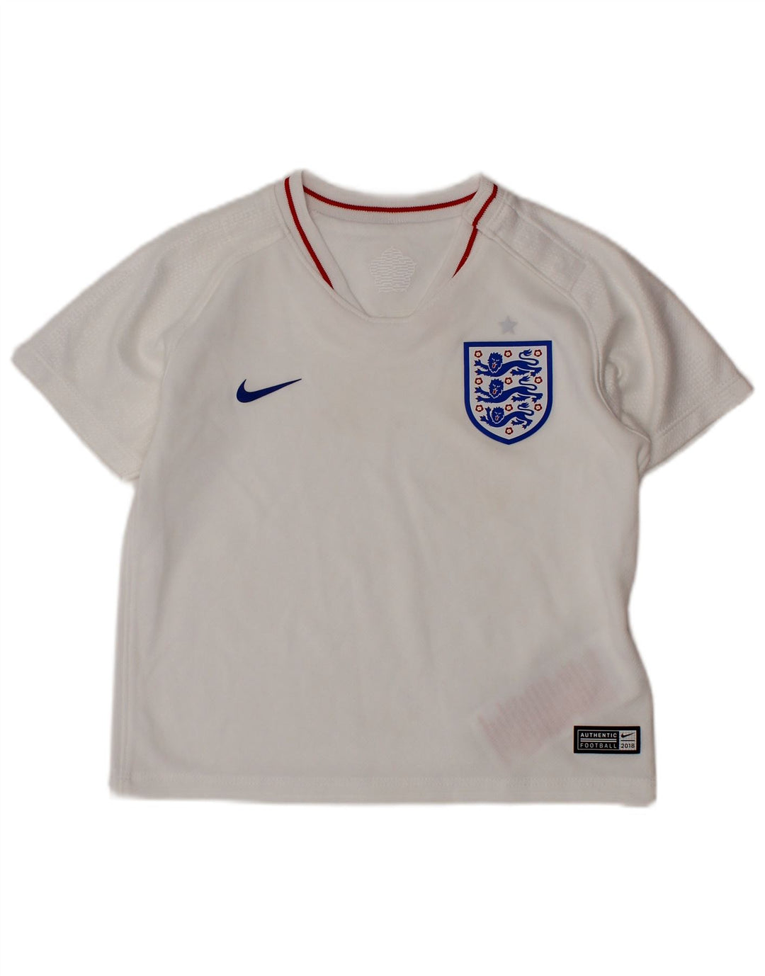 Футболка NIKE Baby Boys England, топ 12–18 месяцев, белый полиэстер