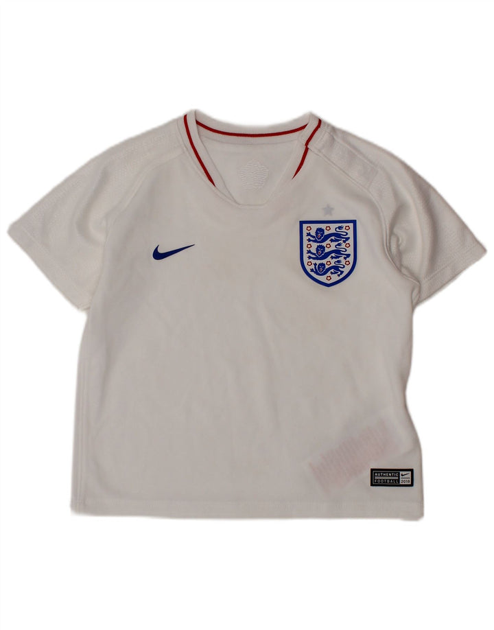 Футболка NIKE Baby Boys England, топ 12–18 месяцев, белый полиэстер