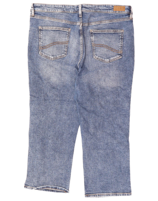 Женские капри FAT FACE Sway, Великобритания, 18 XL, W38 L23, синий хлопок