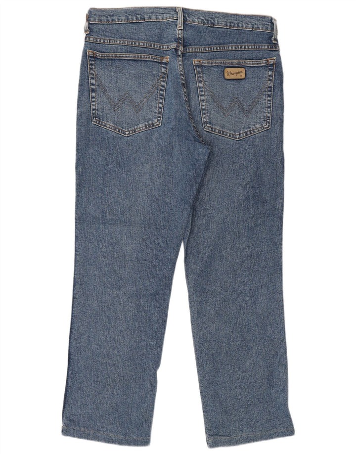 Мужские прямые джинсы WRANGLER Texas W32 L27, синий хлопок