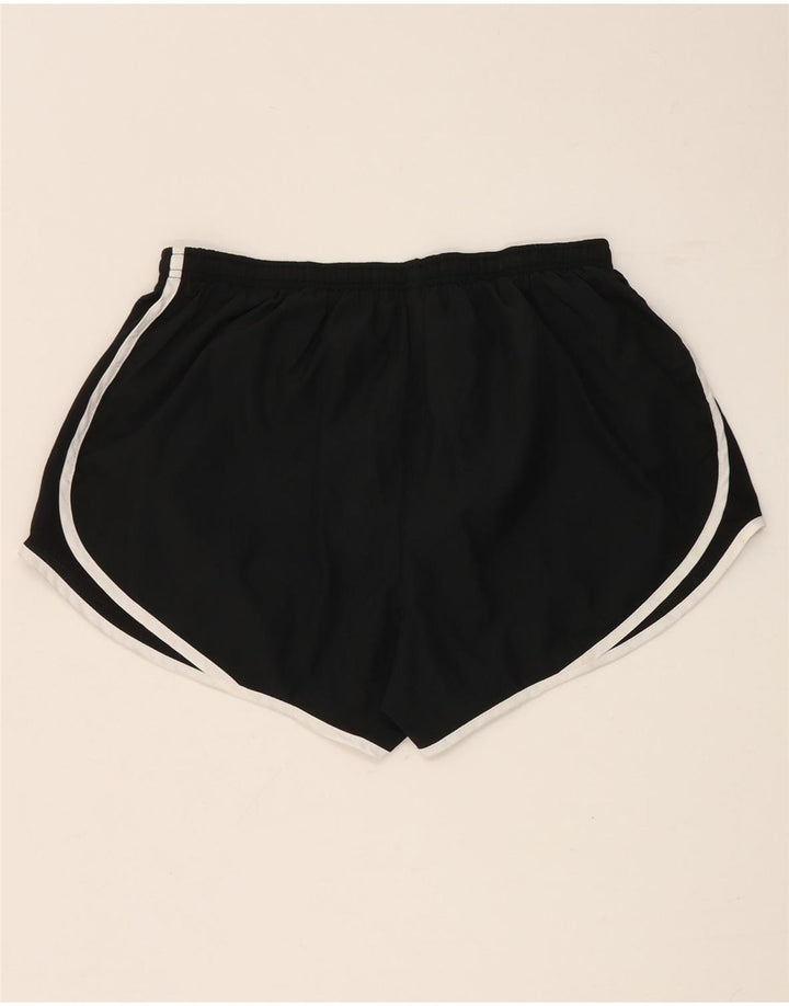 Женские спортивные шорты Nike Dri Fit UK 14, большие черные, полиэстер