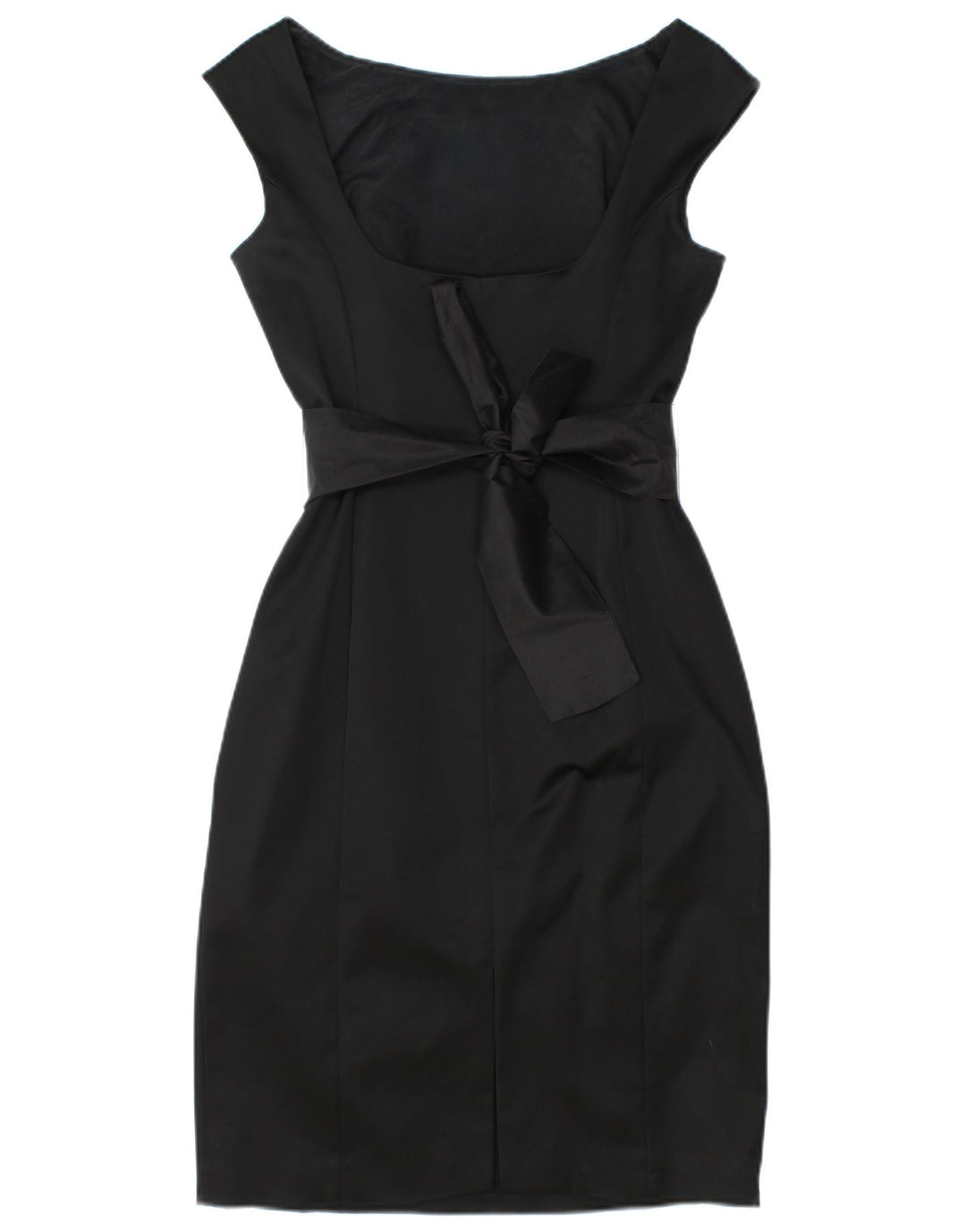 Женское платье-футляр без рукавов COAST UK 12, средний черный из ацетата