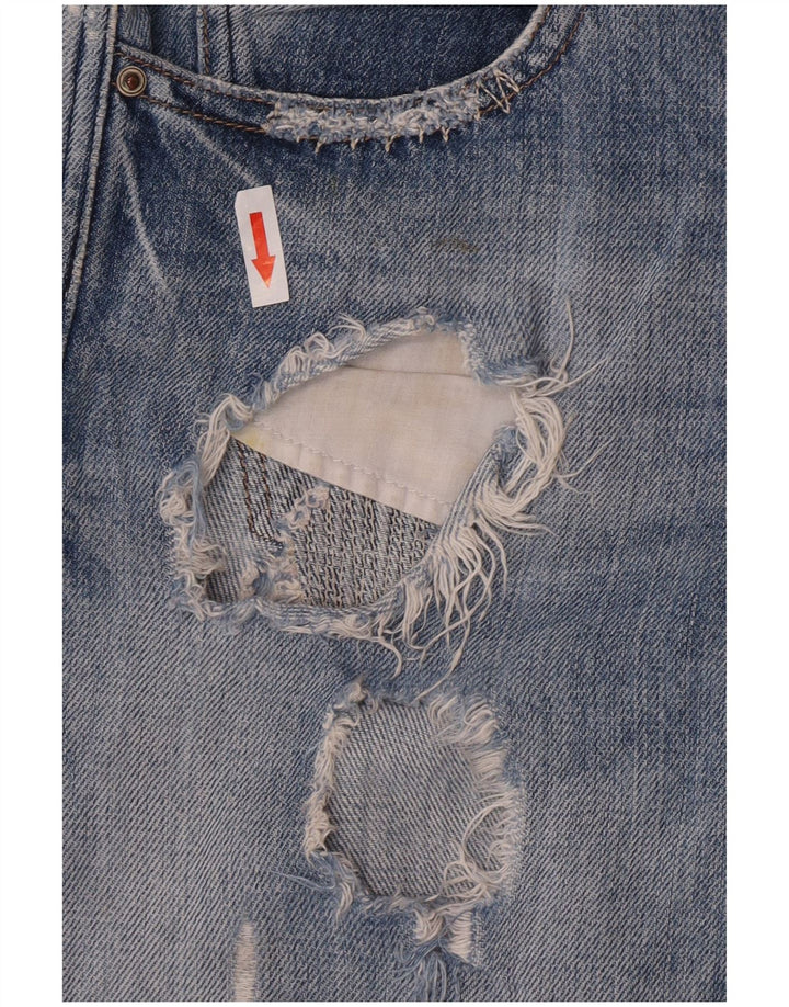 Женские джинсовые шорты Zara EU 38, маленькие W28, синие