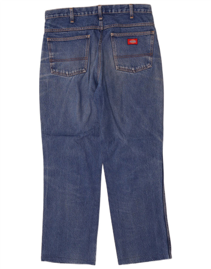 Мужские обычные прямые джинсы Dickies W34 L30, синий хлопок