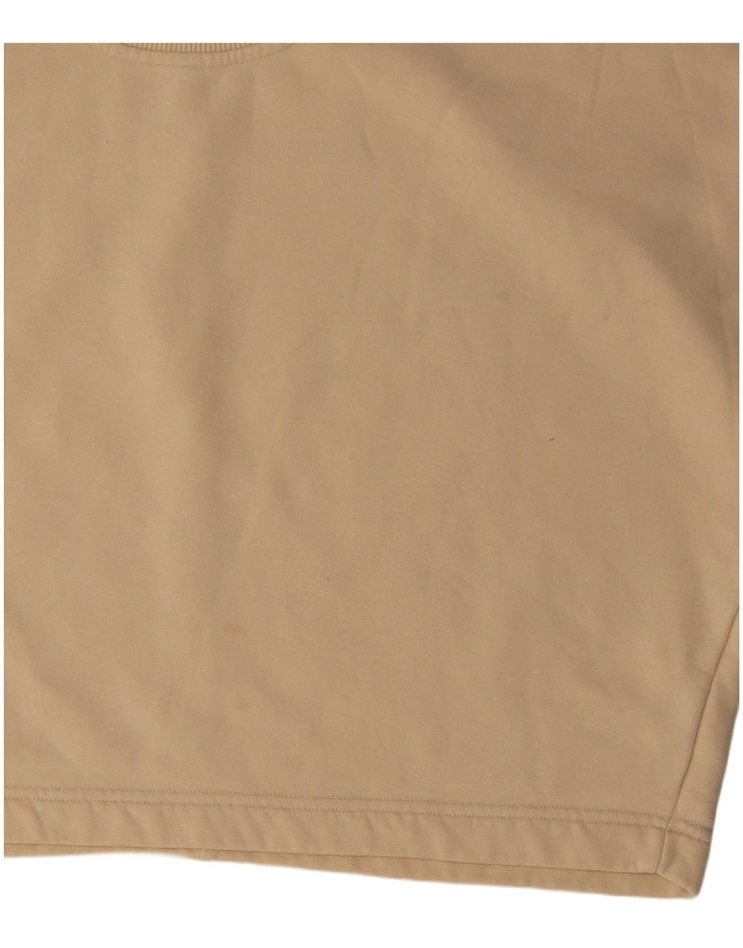 Женская укороченная футболка оверсайз Fila Top UK 14, средний бежевый хлопок