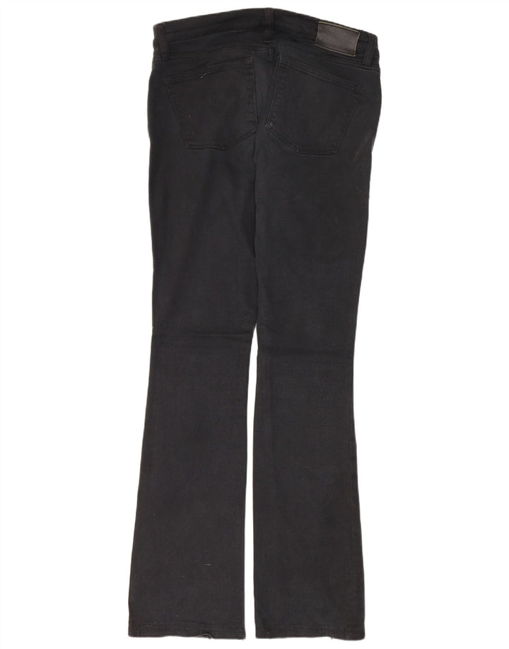 Женские джинсы Bootcut Ralph Lauren, США 6, средние W30 L31, черные хлопковые