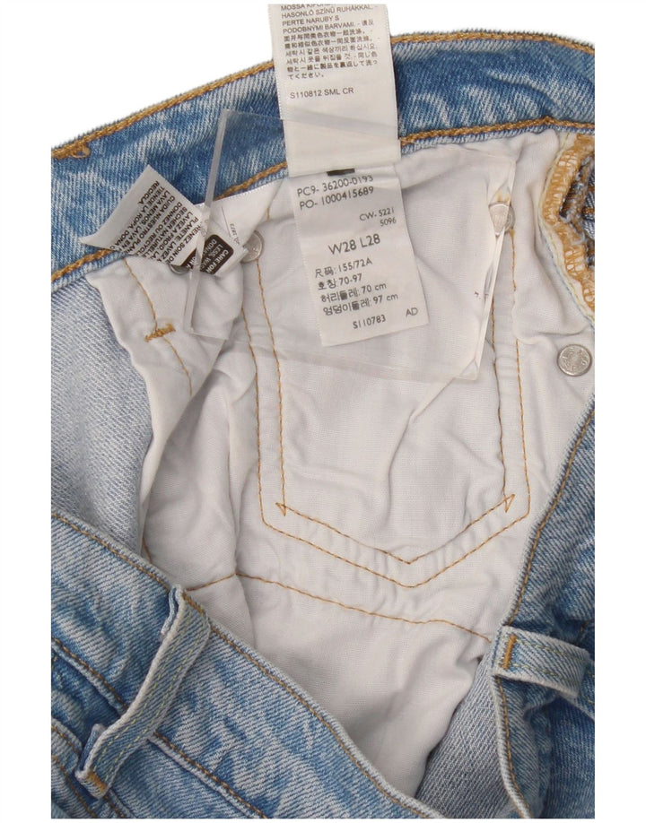 Женские прямые джинсы Levi's 501 W28 L28 синие, хлопок