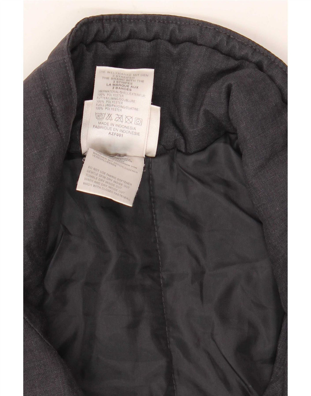 Мужская куртка Adidas Utility UK 44/46, большая, черная, полиэстер