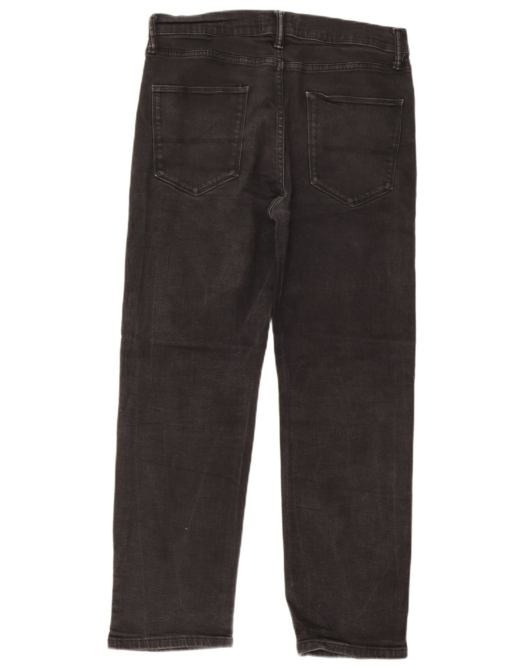 Мужские прямые джинсы Marks & Spencer W32 L29, черный хлопок